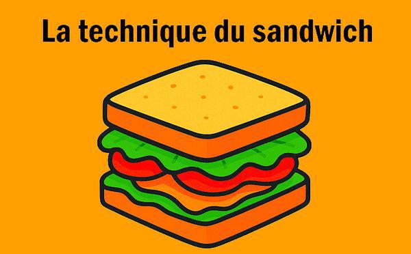 La technique du sandwich