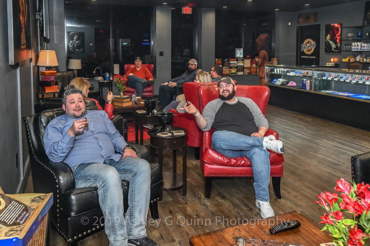 A Smokin' Success: FatAsh Cigar Lounge  A Smokin' Success: FatAsh Cigar Lounge