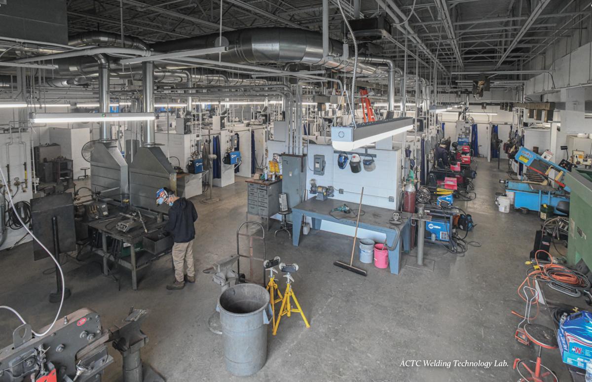 Sparks Fly High: Inside ACTC’s Top Rated Welding Program