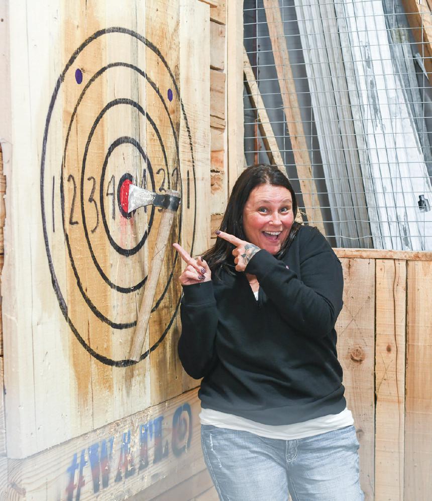 Axe-ceptional Axe Throwing