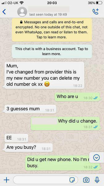 Whatsapp Scam