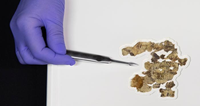 اكتشاف "تاريخي" في إسرائيل... مخطوطات من الكتاب المقدس عمرها 2000 سنة اكتشاف "تاريخي" في إسرائيل... مخطوطات من الكتاب المقدس عمرها 2000 سنة