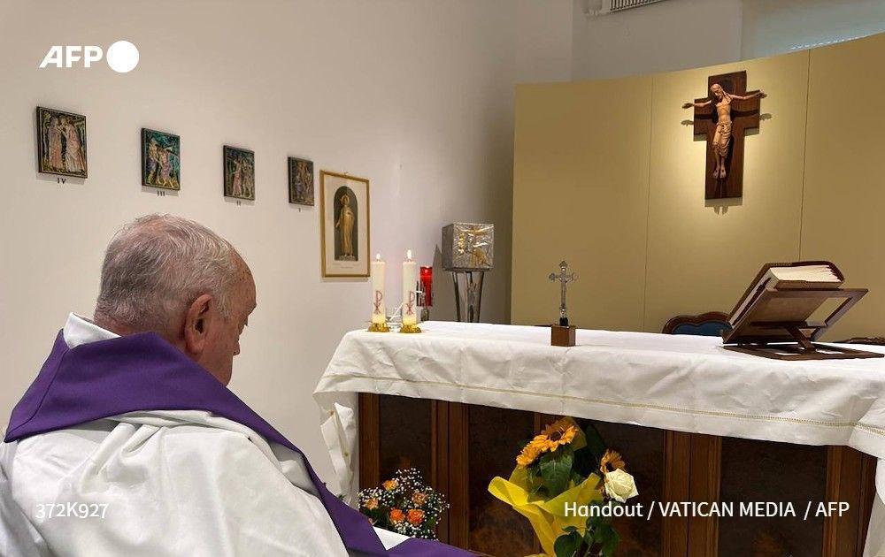 تعافي البابا فرنسيس من الالتهاب الرئوي وعودته إلى مهامه في الفاتيكان تعافي البابا فرنسيس من الالتهاب الرئوي وعودته إلى مهامه في الفاتيكان