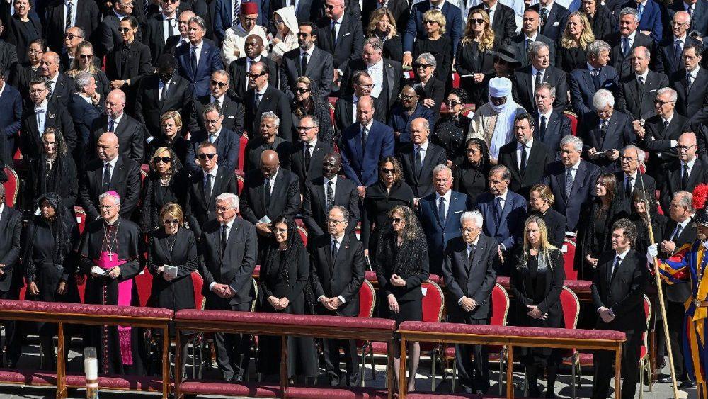 لقطات من من مراسم جنازة البابا فرانسيس لقطات من من مراسم جنازة البابا فرانسيس