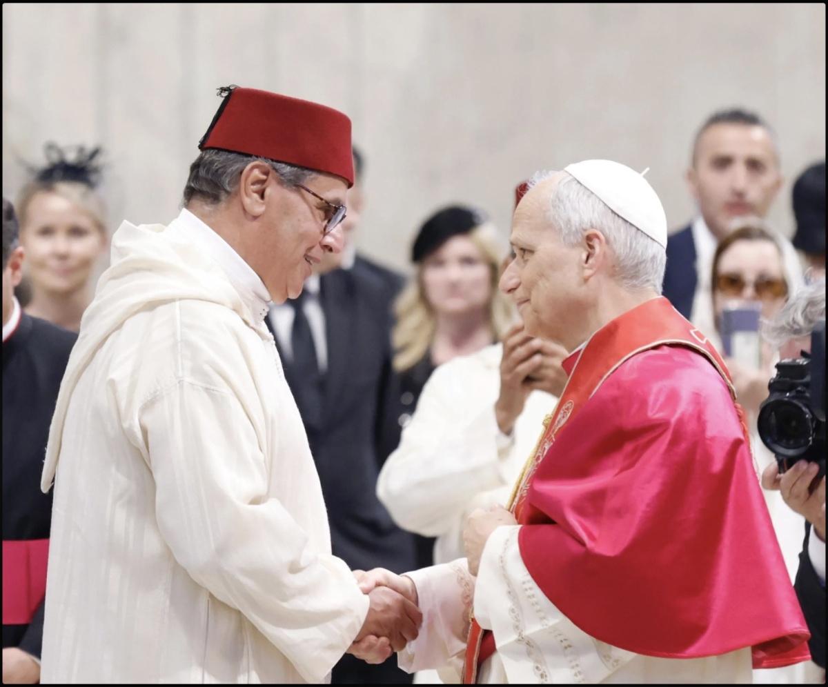 المغرب يعزز العلاقات مع الفاتيكان في حفل تاريخي للبابا الجديد المغرب يعزز العلاقات مع الفاتيكان في حفل تاريخي للبابا الجديد