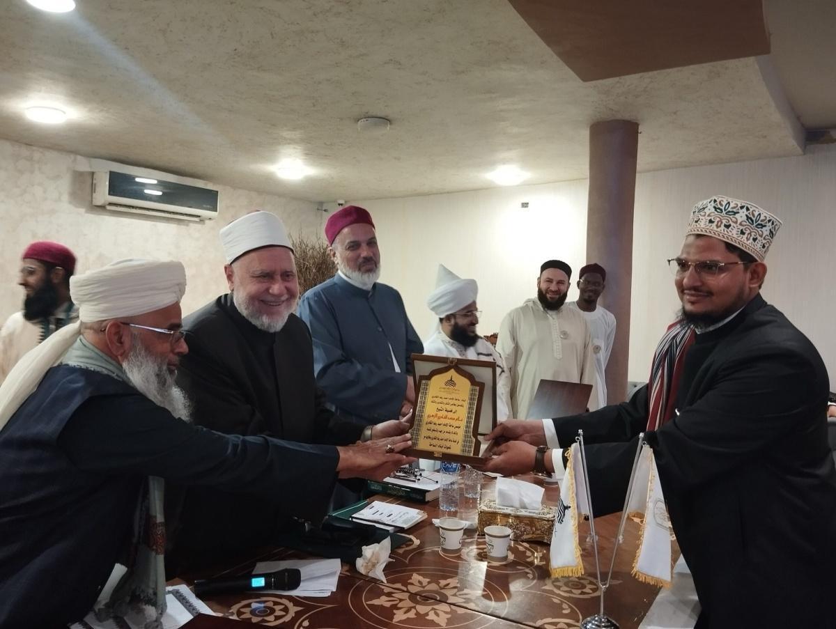 احتفالية في القاهرة بمناسبة المولد النبوي الشريف وذكرى الإمام أحمد رضا القادري