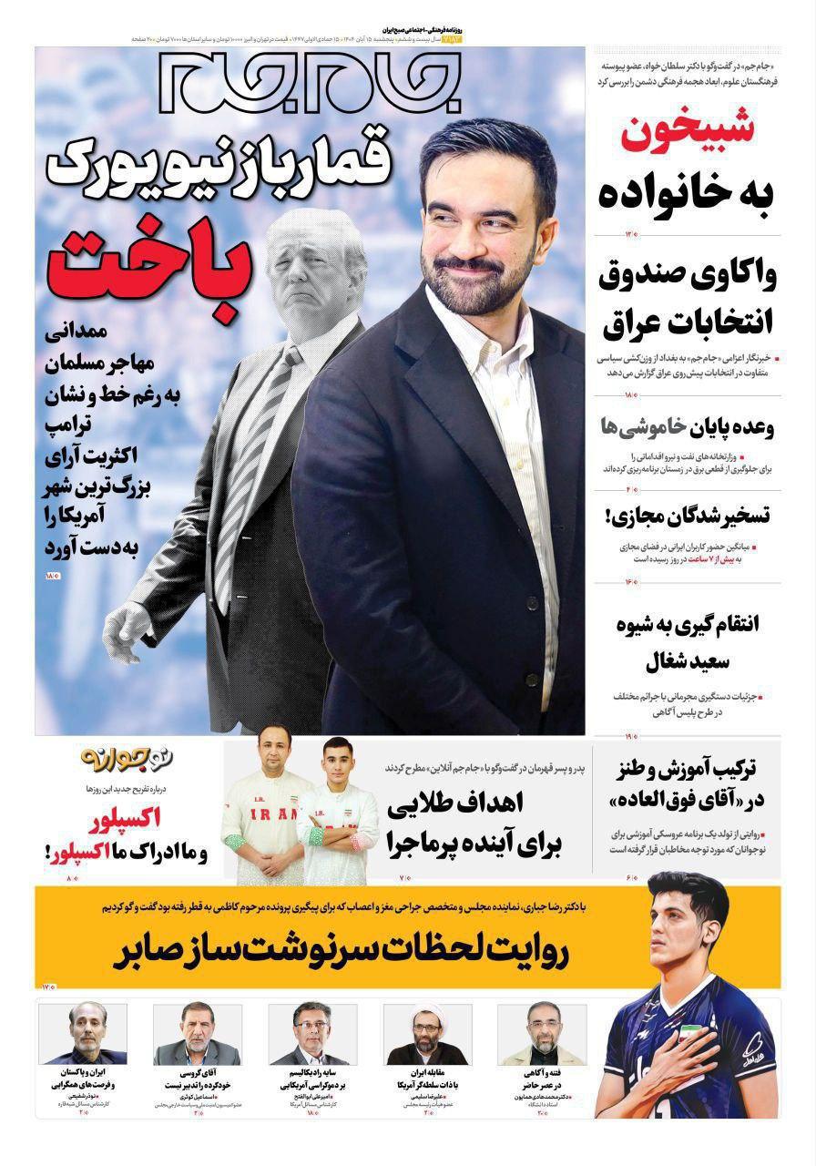 فوز زهران مامداني وقراءة طهران للرمزية السياسية فوز زهران مامداني وقراءة طهران للرمزية السياسية