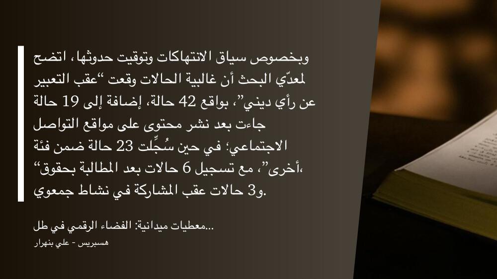 معطيات. الفضاء الرقمي هو الواجهة لانتهاك حقوق المغربيات المسيحيات