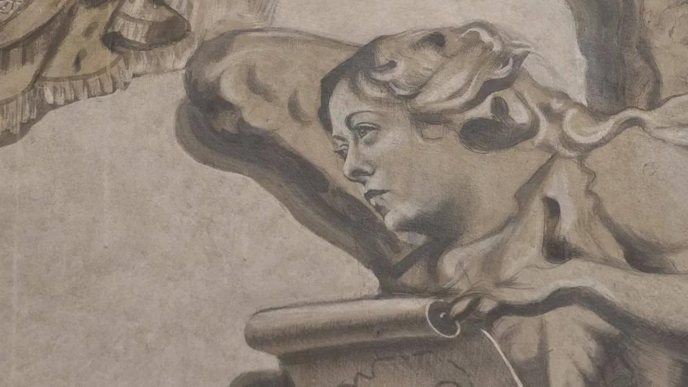 ملاك يشبه ميلوني: جدل جديد حول تسييس الفن المقدّس في إيطاليا ملاك يشبه ميلوني: جدل جديد حول تسييس الفن المقدّس في إيطاليا