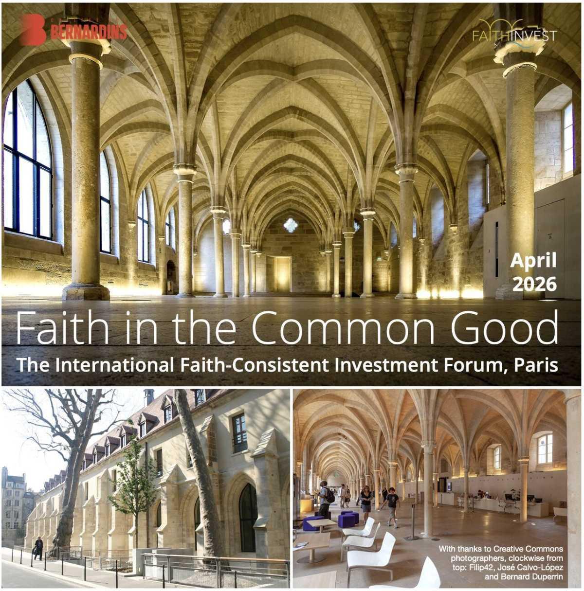 Faith in the Common Good يجمع المؤسسات الدينية في باريس Faith in the Common Good يجمع المؤسسات الدينية في باريس