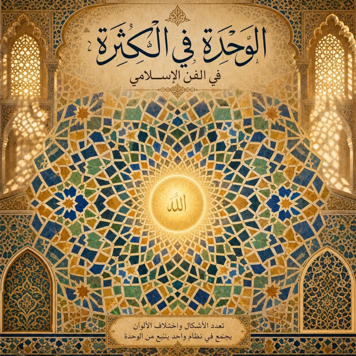 تجليات الوحدة والكثرة في الفن الإسلامي