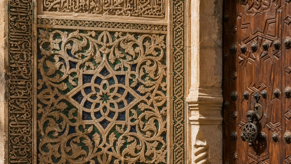 الزخرفة الأرابيسكية: تجريد هندسي وروحانية إسلامية