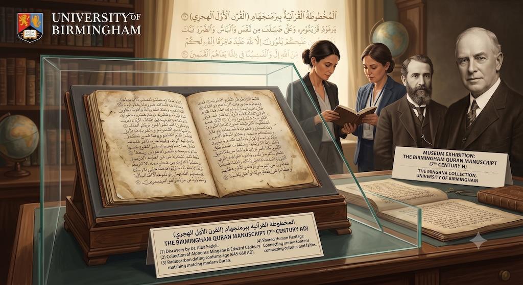 كنز في الضباب: 5 حقائق مذهلة عن أقدم مخطوطة قرآنية في العالم كنز في الضباب: 5 حقائق مذهلة عن أقدم مخطوطة قرآنية في العالم