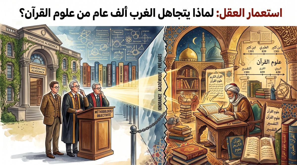 استعمار العقل: لماذا يتجاهل الأكاديميون الغربيون ألف عام من علوم القرآن؟