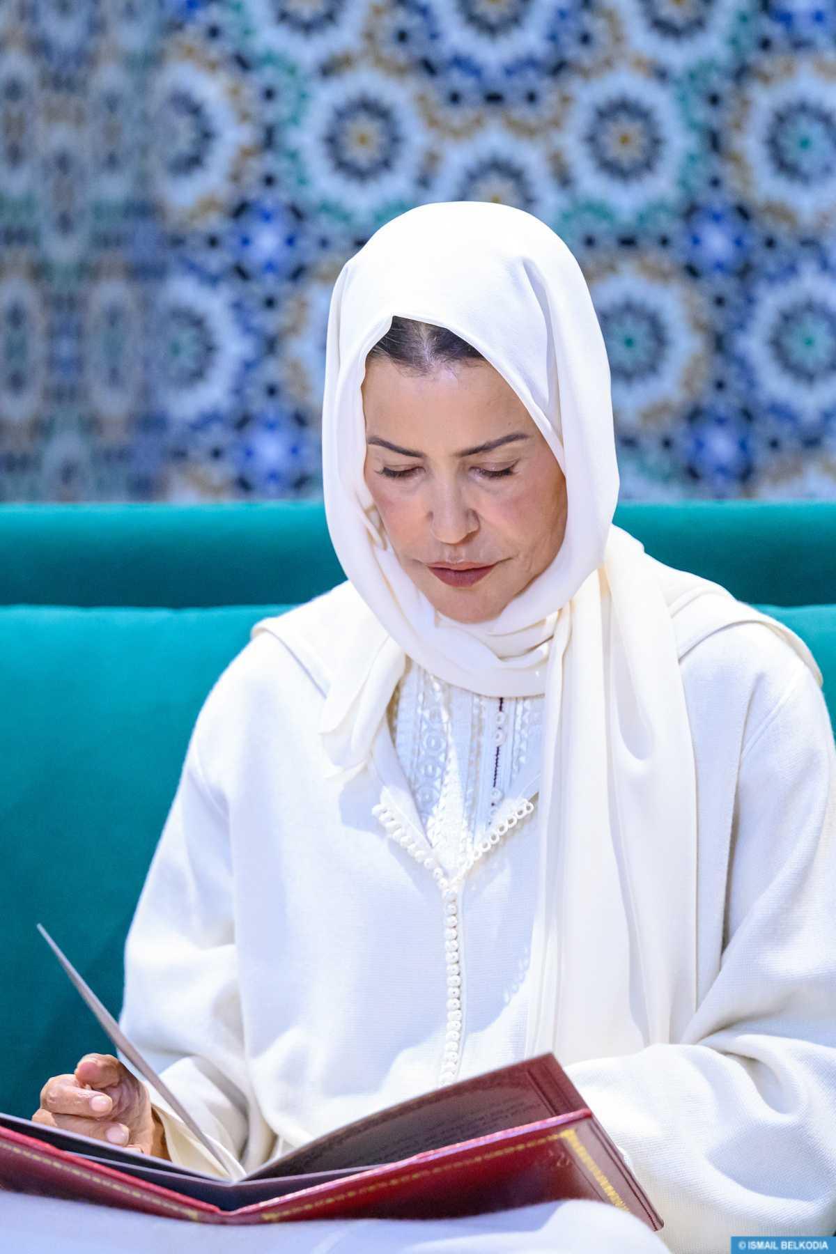 الأميرة للا مريم تترأس حفلا دينيا لذكرى وفاة الحسن الثاني