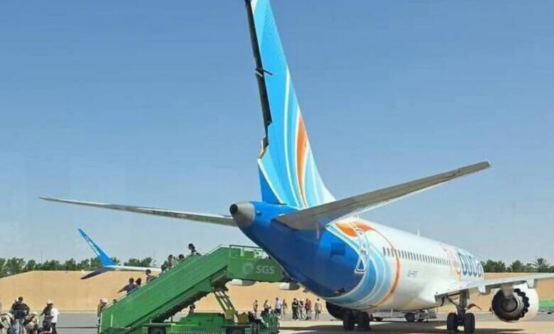 إشادة إماراتية بطيار فلاي دبي المصاب