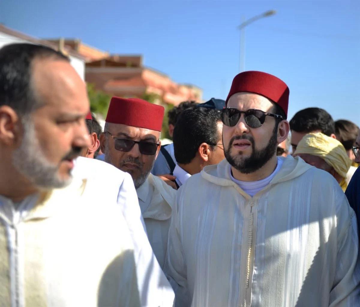 جثمان الدكتورجمال الدين القادرى البودشيش شيخ الطريقة القادرية البودشيشية1