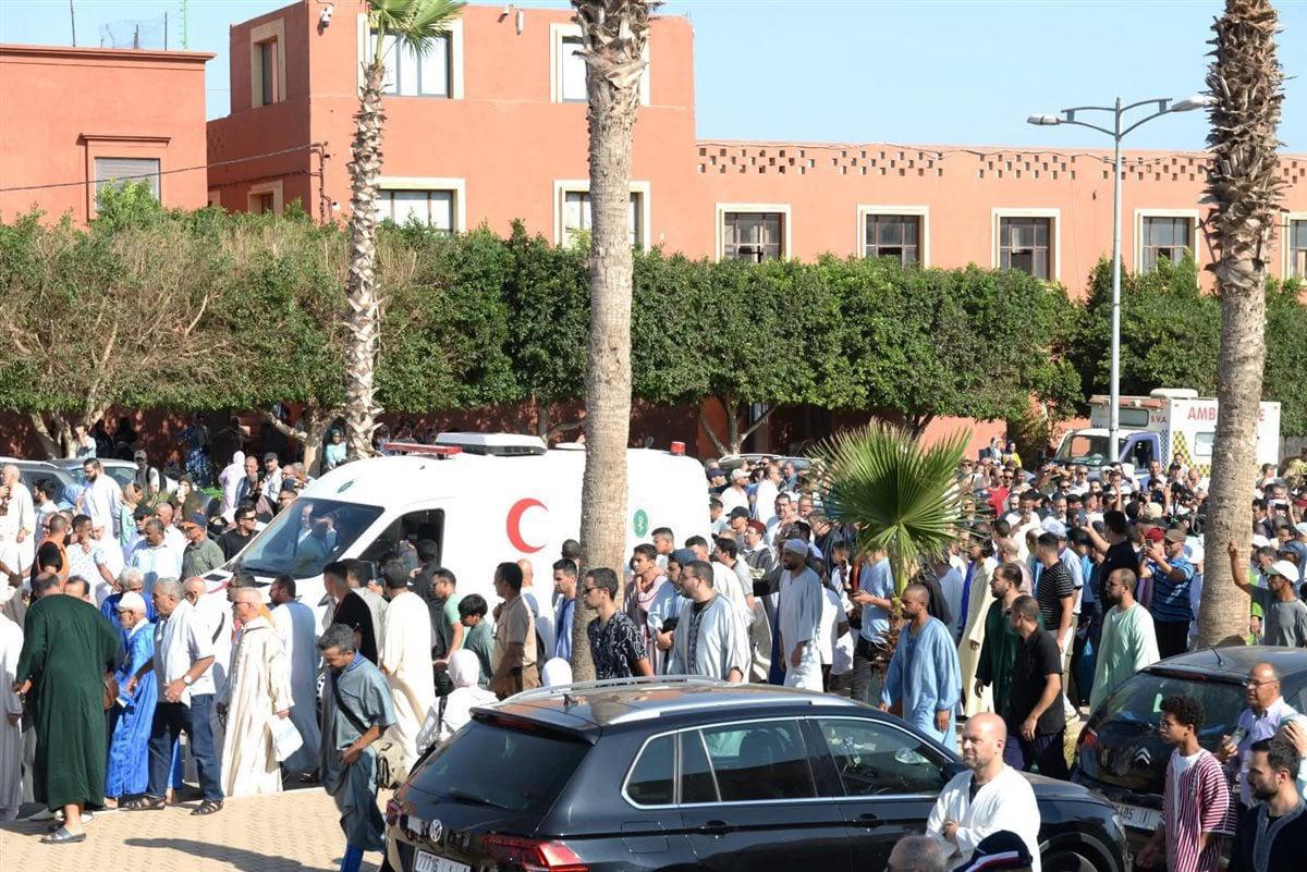 جثمان الدكتورجمال الدين القادرى البودشيش شيخ الطريقة القادرية البودشيشية6