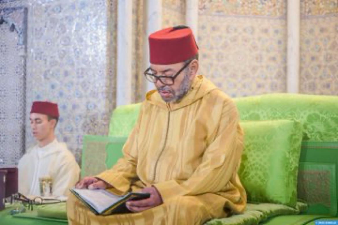 أمير المؤمنين الملك محمد السادس يحتفي بذكرى المولد النبوي في مسجد حسان
