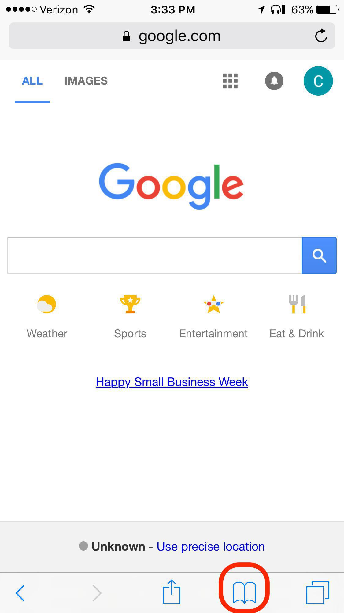 1st: Bookmark Your Link for EASY Access