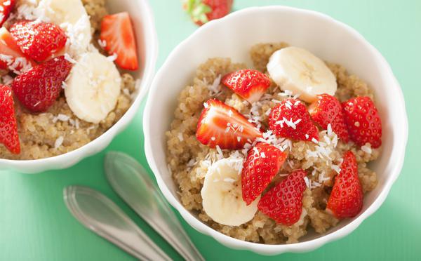 Breakfast Quinoa & Egg Whites (High-Carb)