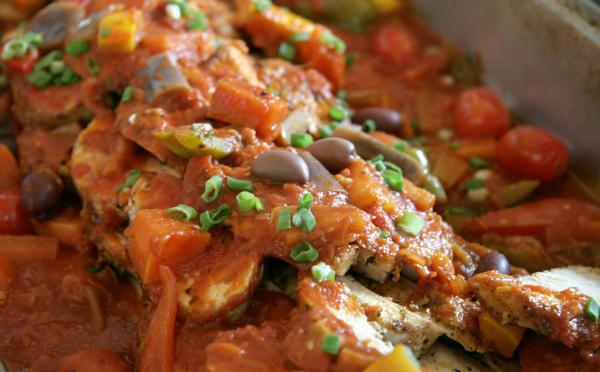 Southwest Chicken and Beans