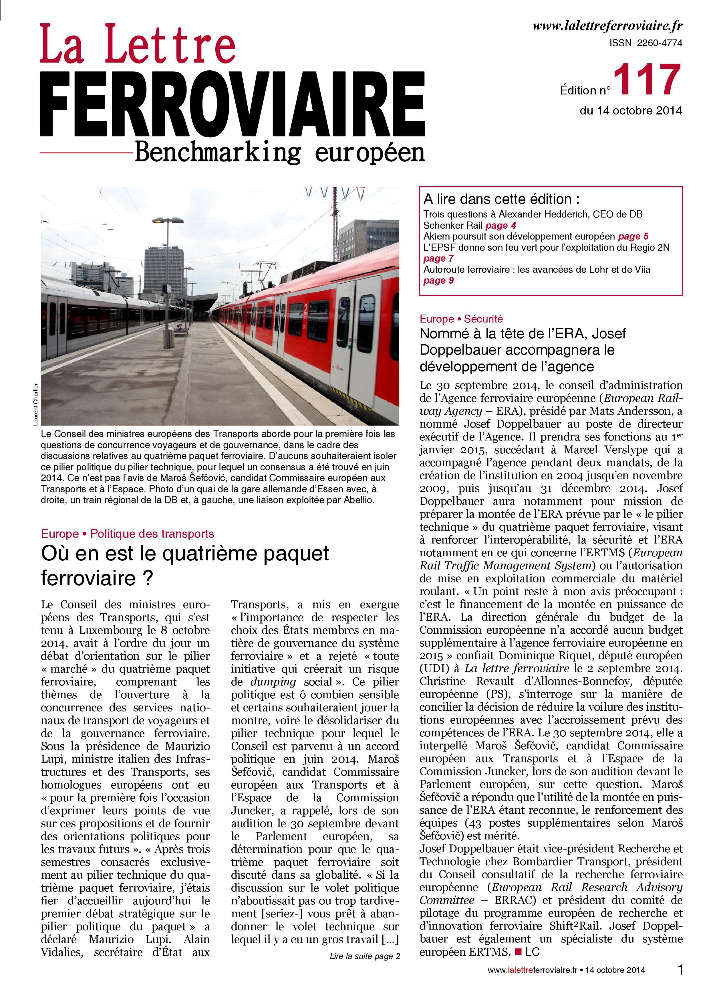 À lire dans La Lettre ferroviaire 117