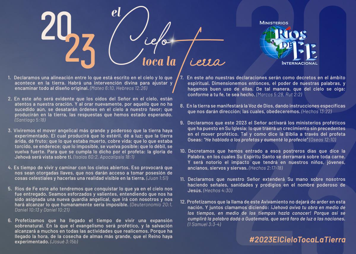 #2023ElCieloTocaLaTierra
