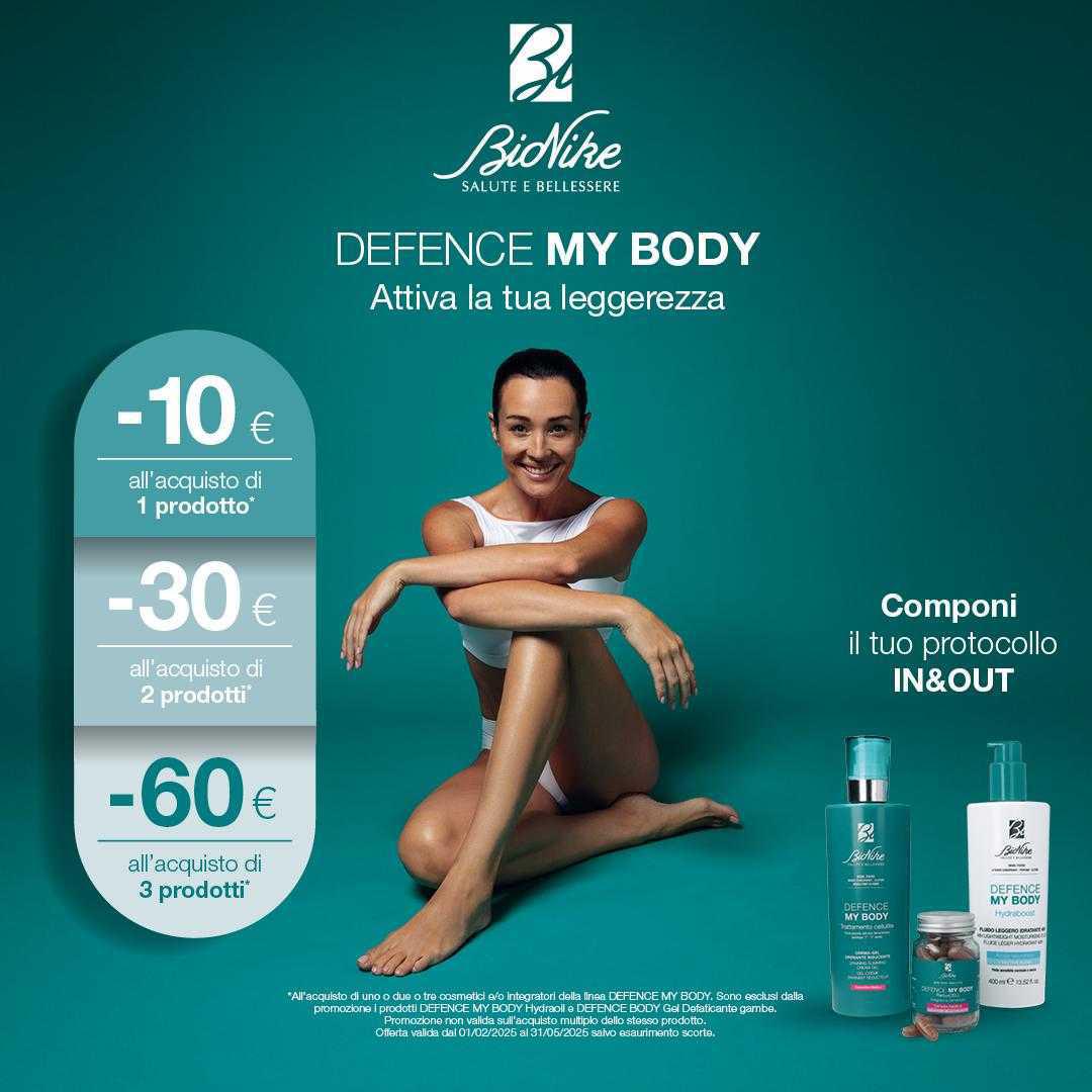 Promo Bionike Defence My Body ♥