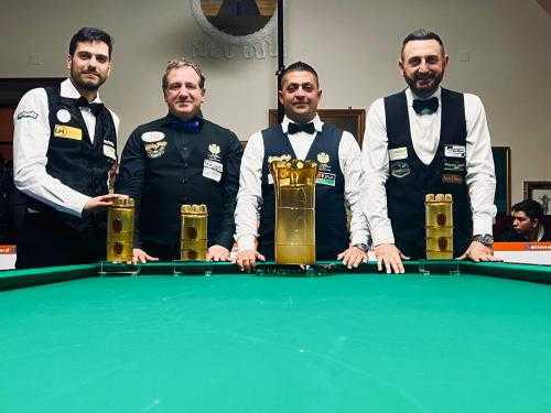 ANDREA QUARTA SI AGGIUDICA LA 3^ PROVA NATIONAL BILLIARD CHALLENGE