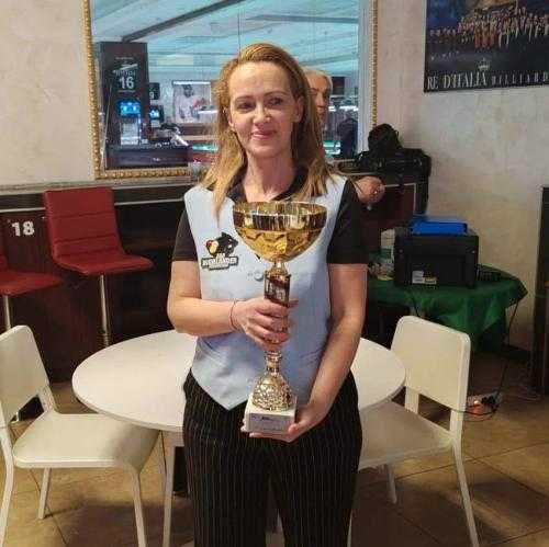 ANGELA GILIBETI SI AGGIUDICA LA SECONDA PROVA DEL NUOVO CIRCUITO BILLIARDS MASTERS LADIES