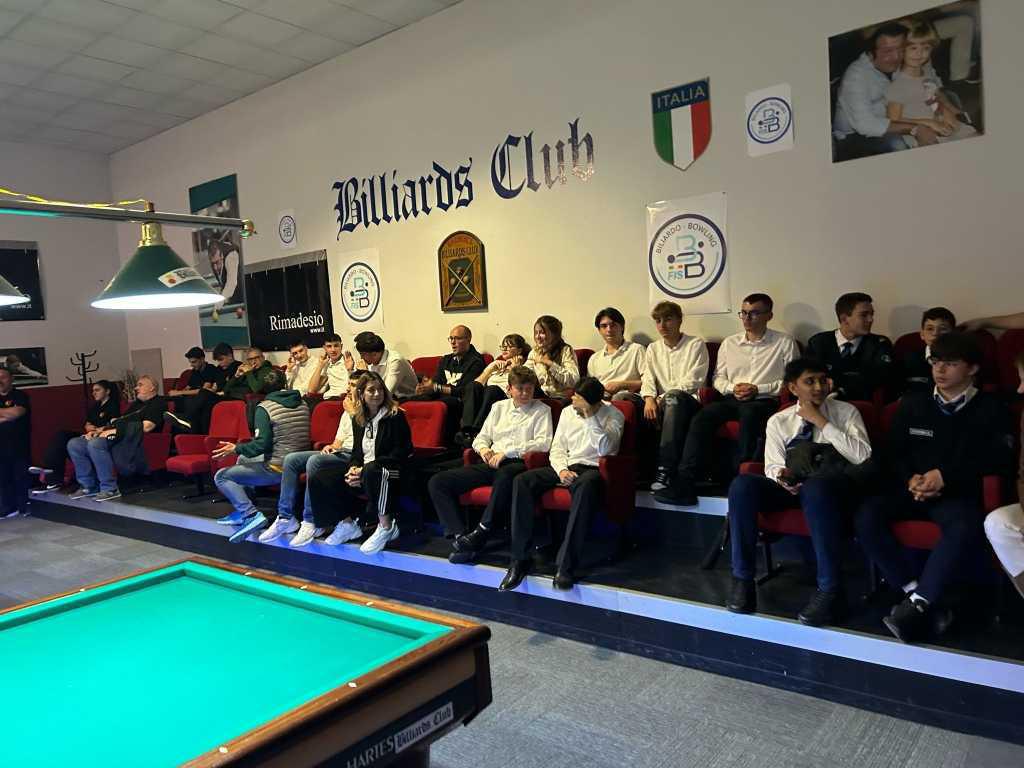 LOMBARDIA: IL LICEO SANT’ELIA TRIONFA ALLA FASE REGIONALE DEL CAMPIONATO STUDENTESCO DI BILIARDO