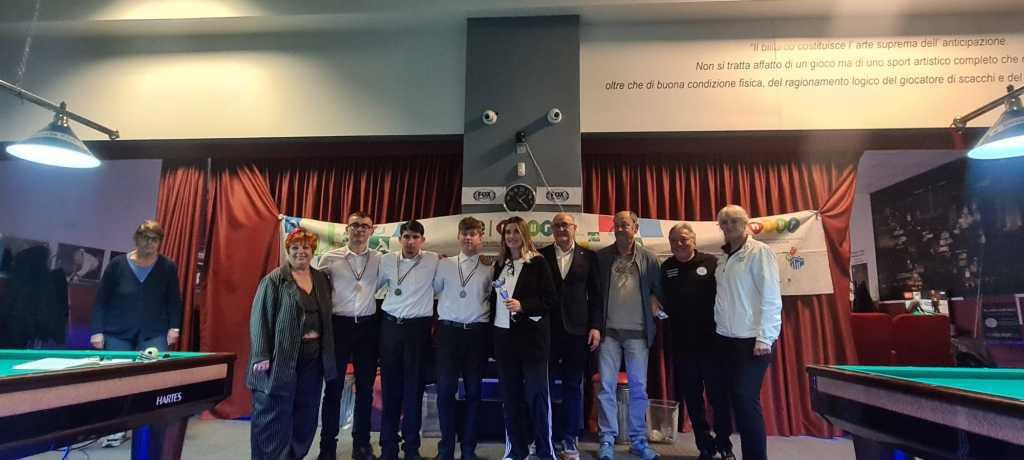 LOMBARDIA: IL LICEO SANT’ELIA TRIONFA ALLA FASE REGIONALE DEL CAMPIONATO STUDENTESCO DI BILIARDO