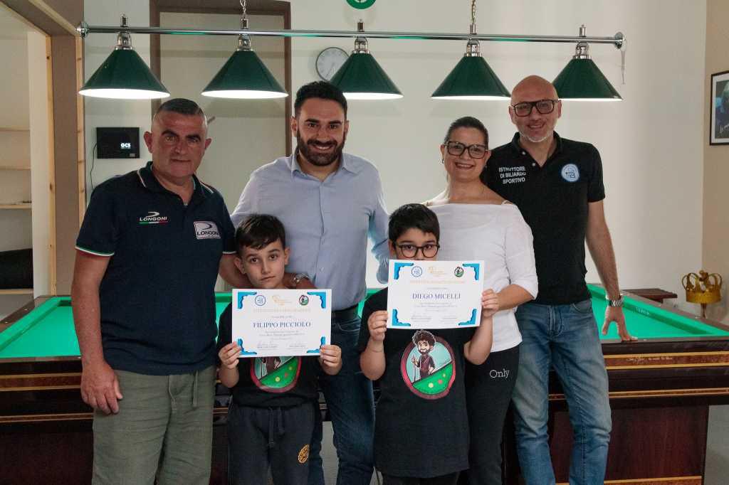 CONCLUSO IL PRIMO CORSO DI BILIARDO PER BAMBINI AL CIRCOLO RICREATIVO LURÈ DI NEVIANO