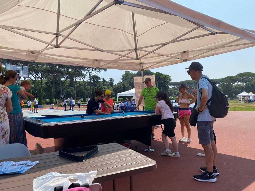 BILIARDO PARALIMPICO PROTAGONISTA AL FESTIVAL DELLO SPORT INCLUSIVO 2025