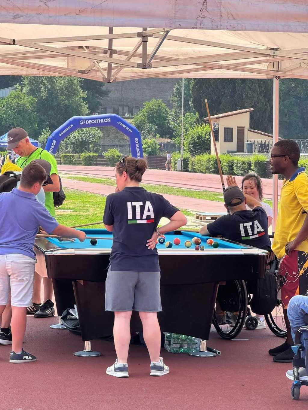 BILIARDO PARALIMPICO PROTAGONISTA AL FESTIVAL DELLO SPORT INCLUSIVO 2025