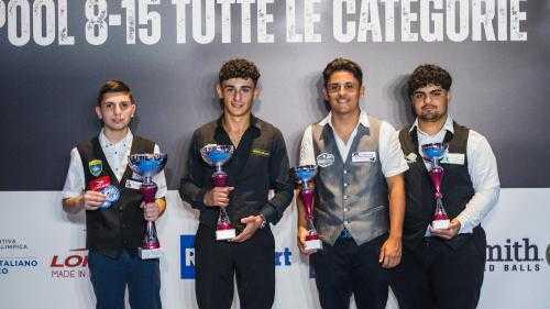 CORRADO FALBO È IL NUOVO CAMPIONE ITALIANO JUNIORES DI STECCA 5 BIRILLI