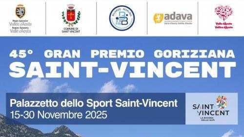 45° GRAN PREMIO GORIZIANA DI SAINT-VINCENT: ISCRIZIONI DAL 20 OTTOBRE