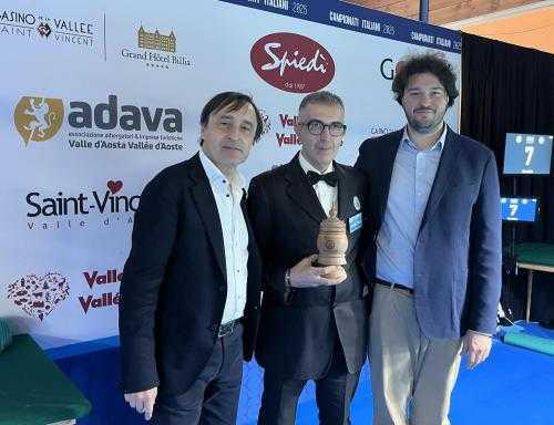 SAINT-VINCENT 2025: VINCENZO FERRENTINO SI AGGIUDICA IL TROFEO DEGLI ARBITRI