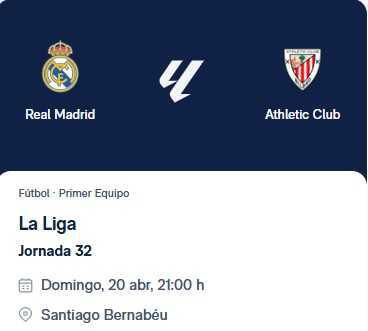 Real Madrid - Athletic Club de Bilbao
