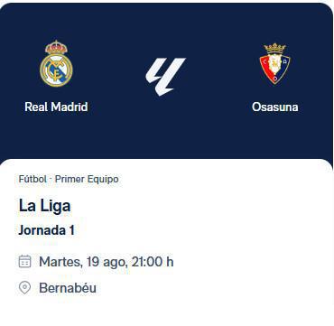 Real Madrid - Osasuna