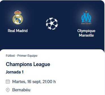 Real Madrid -Olympique Marseille