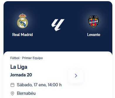 Real Madrid - Levante