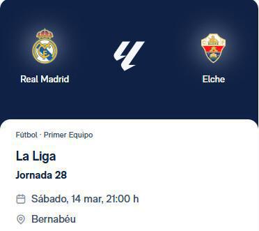  Real Madrid - Elche