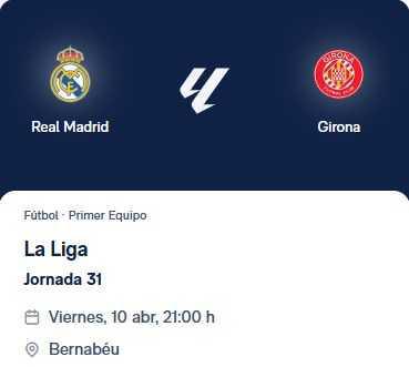 Real Madrid - Gerona