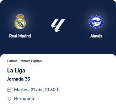 Real Madrid - Alaves