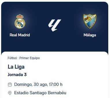 Real Madrid - Malaga