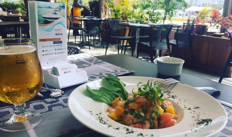 Um domingo na Marina da Glória.