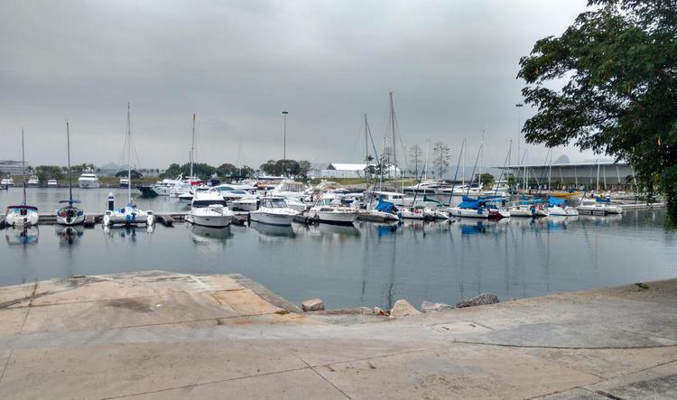 Um dia na Marina da Glória