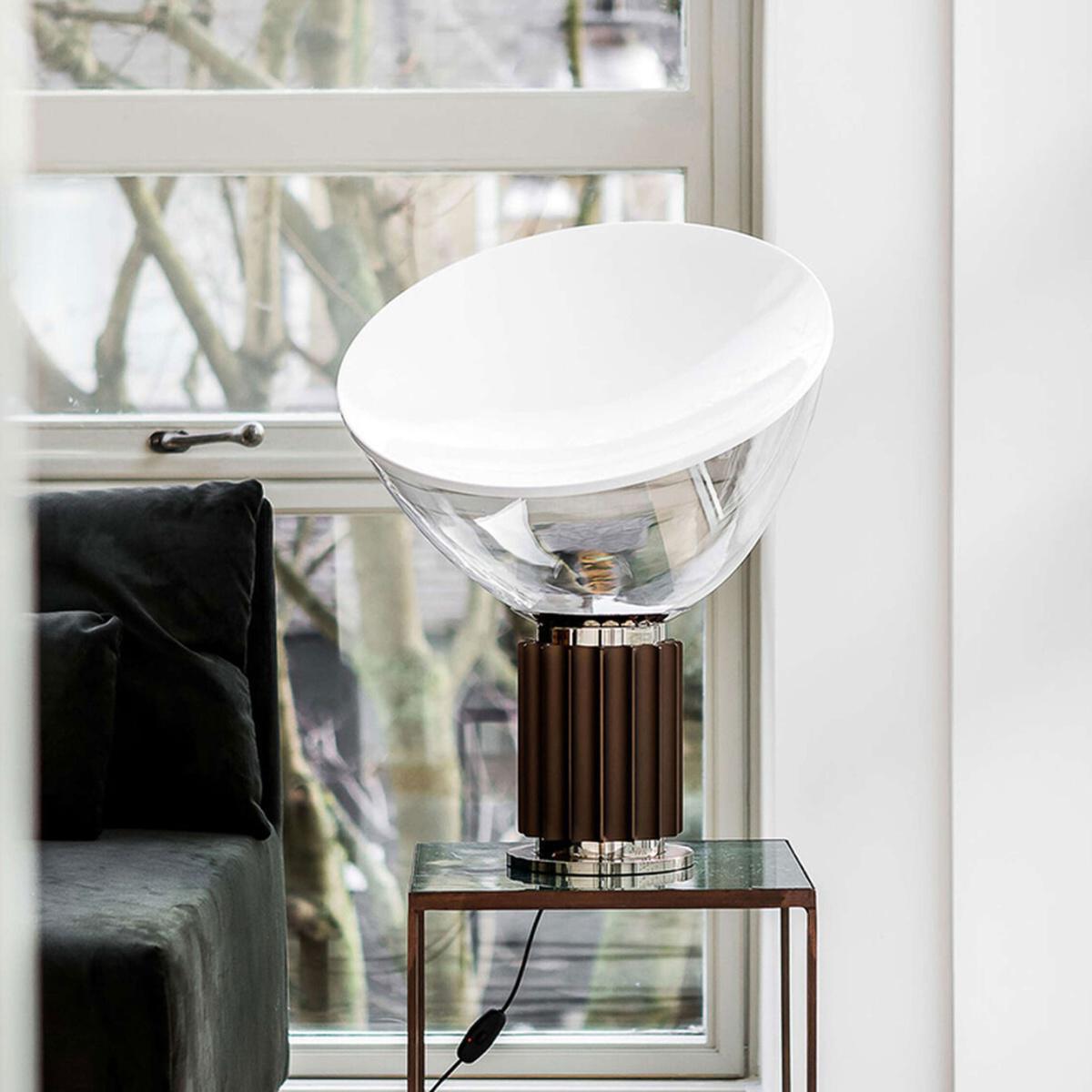 Luminária De Mesa Flos Taccia Designer Achille E Castiglioni 